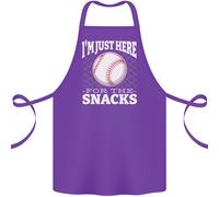 Grembiule In Cotone 100% Biologico, Sono Qui Solo Per Gli Snack