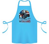 Grembiule In Cotone 100% Organico American Customs Hot Rod Garage USA