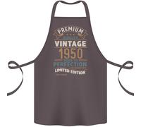 Grembiule In Cotone 100% Organico Per Il 76° Compleanno Vintage Del 1950