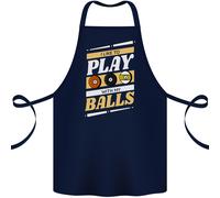 Grembiule In Cotone 9-Ball Che Mi Piace Usare Con Le Mie Palline 100% Biologico