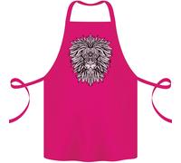 Grembiule In Cotone Con Mandala Di Leone 100% Biologico