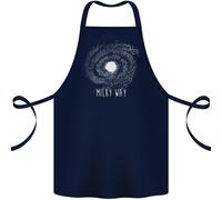 Grembiule In Cotone Del Sistema Solare Astronomico Via Lattea 100% Biologico