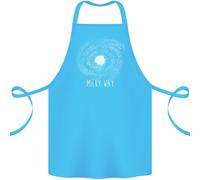 Grembiule In Cotone Del Sistema Solare Astronomico Via Lattea 100% Biologico