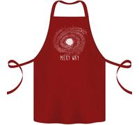 Grembiule In Cotone Del Sistema Solare Astronomico Via Lattea 100% Biologico