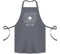 Grembiule In Cotone Del Sistema Solare Astronomico Via Lattea 100% Biologico