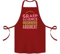 Grembiule In Cotone Divertente Per Nerd Di Fisica E Matematica 100% Biologico