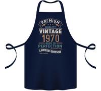 Grembiule In Cotone Organico 100% Per Il 56° Compleanno Vintage Del 1970