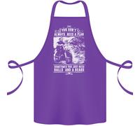 Grembiule In Cotone Per Biker Con Palloni E Barba 100% Biologico