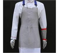 Grembiule in Cotta di Maglia in Acciaio Inossidabile 316 in Metallo, Grembiule Grembiule Antitaglio di Sicurezza per Macellaio, Grembiule da Lavoro Protettivo A Prova di Coltellata W55xL70cm