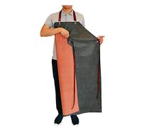 Grembiule in gomma spessa, 110 x 85 cm, grembiule lungo resistente agli agenti chimici, grembiule da lavoro regolabile per lavare i piatti, pulire il pesce, giardinaggio, lavori di laboratorio