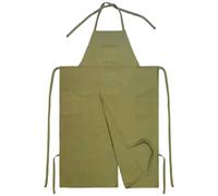 Grembiule in tela - Grembiule impermeabile con gambe divise, design utilitario con tre tasche, abbigliamento da cucina durevole, grembiule regolabile, grembiule in tela per ceramica