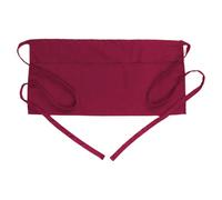 Grembiule In Vita Unisex Regolabile - Mezzo Grembiule Da 59 Cm Con Design A Tre Tasche | Indumento Server In Poliestere | Abbigliamento Da Cameriera | Indumenti Protettivi Durevoli Per La Pulizia