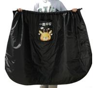 Grembiule invernale da gamba per moto, resistente, antivento, impermeabile, in pile, con tasche, per scooter e ciclomotore, 95 x 135 cm