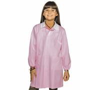 GREMBIULE ISACCO Divisa Bambina Bambino Asilo Scuola Materna Quadrettini Rosa