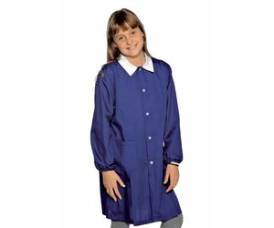 Grembiule ISACCO Unisex Bambino Bambina modello pollicino Blu Royal - 000302