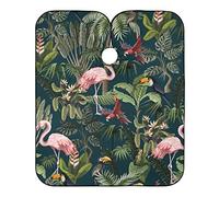 Grembiule Lascia Il Fiore Dell'Bird Del Fenicottero, Mantellina Da Taglio Professionale Parrucchiere Grembiule Poliestere Grembiule Da Salone Per Taglio E Capelli Che Muoiono Bambini Adulti