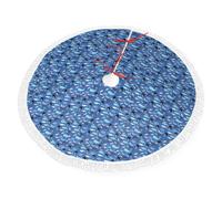 Grembiule natalizio con stampa a balena, decorazione natalizia alla moda, decorazione invernale per la casa