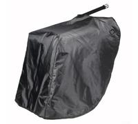 Grembiule nero Oxford per gambe monopattino, coperta per moto, scooter, scalda-ginocchia, antivento, trapunta antivento