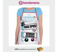 Grembiule oggi sposi domani schiavi addio al nubilato celibato gadget per festa
