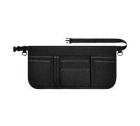 Grembiule per attrezzi - 7 tasche piccola borsa per telefono cellulare - multifunzionale in tela portatile cintura per chiavi, giardino, escursionismo, monete