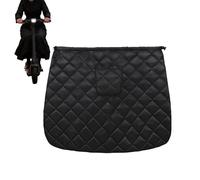 Grembiule per gambe di scooter, coperta spessa impermeabile | fodera in peluche antivento per moto, protezione per le ginocchia per scooter da donna