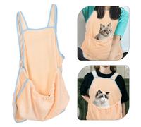 Grembiule per gatti, trasportino per animali domestici, sacco a pelo, tracolla