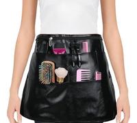 Grembiule Per Parrucchiere - Grembiule Semifascia Donna per Stilista Capelli,Borsa A Vita Regolabile Con Comodo Stoccaggio Per Professionisti Arte Salone Di Bellezza