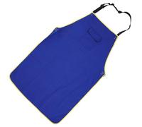 Grembiule per saldatura industriale Tessuto resistente allo strappo a prova di fuoco con chiusure regolabili Apparecchiatura di saldatura Grembiule ignifugo