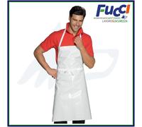 GREMBIULE PETTORINA PROTETTIVO DA LAVORO IN PVC ISACCO IMPERMEABILE