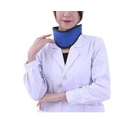Grembiule Piombato per Raggi X Protezione Tiroide e Cuffia, 0.35/0.5mmpb Radioprotezione per Odontoiatria, CT, Clinica e Ospedale, Leggero Blu Unisex(One-piece collar 0.35mmpb)