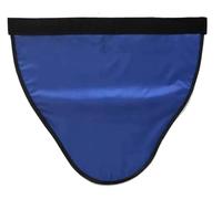 Grembiule Protettivo al Piombo per radiografie odontoiatriche, Grembiule a Mezza Lunghezza per esami radiografici, Schermo di Piombo Blu, Elastico in Vita Regolabile, Schermo di Piombo (0,35