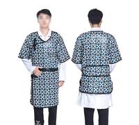 Grembiule protettivo in piombo resistente alle radiazioni dei raggi X, gilet unisex in morbida gomma di piombo for ospedale dentistico for animali domestici Abbigliamento medico(0.35 Mmpb,Medium)