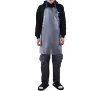 Grembiule PVC Impermeabile Lavori Casa Pulito Trasparente Protezione Extra Lungo