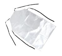 Grembiule Regolabile in Plastico Ignifugo Argento, per Officina | Protegge Abiti e Pelle da Scintille e Detriti, Resistente al Calore, Spallacci Regolabili, Uso Unisex Colore Casuale