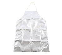 Grembiule Resistente Al Calore, Grembiule Lavoro in Foglio di Alluminio, Indumenti Protettivi Ignifughi per Cucina, Cucina, Lavorazione Artigianale, Saldatura per Barbecue