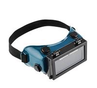 Grembiule Saldatore, Energia solare oscuramento automatico Argon Arc Tig Occhiali for saldatura Maschera for saldatore Attrezzatura for Occhiali for taglio gas Strumenti di protezione(True Color Lens)