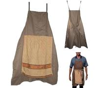 Grembiule Scherzo Da Chef, Divertenti Grembiuli Chef Per Uomo, Grembiule Scherzoso Chefs Apribile Con Tasca Nascosta, Cucina Divertente Regolabile Costume Chefs Regalo Scherzoso, Per Barbecue Cucina