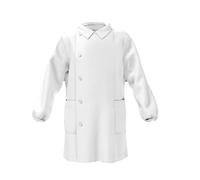 Grembiule Scuola Asilo e Elementare Bambino Senza Ricamo con Bottoni Siggi