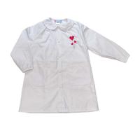 Grembiule scuola bambina Andy&Gio' 90172 Bianco