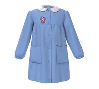 Grembiule scuola bambina Siggi Happy School 33GR4062 Celeste