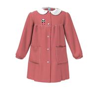 Grembiule scuola bambina Siggi Happy School 33GR7777 Quadretti Rosso/Bianco