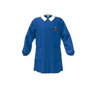 siggi Grembiule Scuola Bambino 33GR3933 Con Bottoni Disegno Macchina Da Corsa, Bluette 4016 (11 Anni 146 cm)
