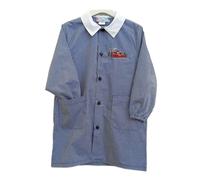 Grembiule scuola bambino Andy&Gio' 90211 Quadretti Blu/Bianco