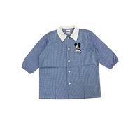 Grembiule scuola materna asilo Disney Mickey Mouse per bambino (Quadri cielo TH6556, 45-2 ANNI / 92 CM)