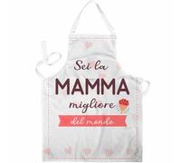 Grembiule sei la mamma migliore del mondo