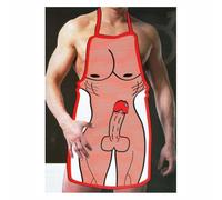 Grembiule stampa uomo nudo grembiule in tessuto per sexy cena sesso per gioco or