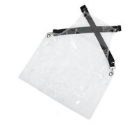 Grembiule Trasparente in Tpu Bretelle Incrociate Regolabili | Copertura Torace Completa, Tasca Frontale Pratica, Facile da Pulire, per Cucina e Lavaggio Quotidiano