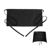 grembiuleIn Vita - grembiuleDa Cameriere Regolabile | Mezzi Grembiuli Unisex A 3 Tasche, Biancheria Da Cucina, Attrezzature Per Servizi Di Ristorazione, grembiuleIn Vita, grembiuleDa Caffetteria P