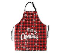 Grembiuli Cucina Natalizi, Grembiule Divertente Natale, Grembiule da Cucina Regolabili Impermeabile, per Donne e Uomini, per Dolci, Barbecue, Feste di Natale e Regali Divertenti Natalizi (B)