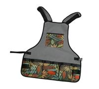 Grembiuli Da Giardinaggio,Grembiuli Da Lavoro Per Uomo Con Tasche | Accessorio Leggero Regolabile Adulti Per Lavoro Cucina Raccolta Giardino Grigliata BBQ Cottura Pittura